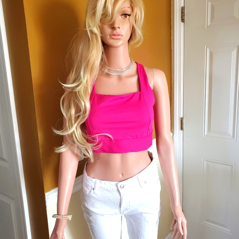 Sports bra xlarge hot pink NWT